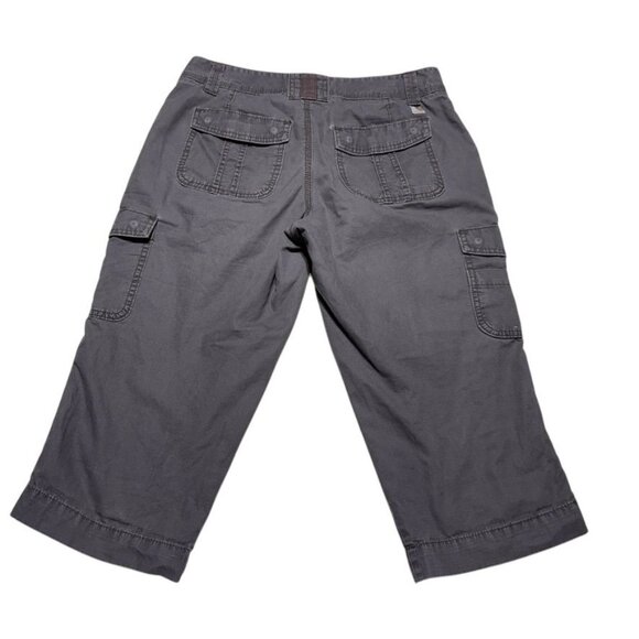 Carhartt Cropped Cargo Shorts Gray Size 10 - Picture 2 of 8